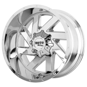 Moto Metal – MO988 MELEE – Chrome – 20″x12″ -44mm – Summer Wheels – MO98821235244N